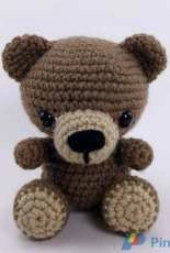 Affordable Cuteness - Theresas Crochet Shop - Theresa Grey / Kicher - Crocheted  Bear