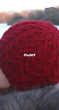 Valentine Hat by Irina Dmitrieva - Russian, English