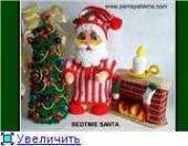 Pams Patterns - Pam McClung - Bedtime Santa