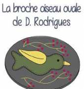 Atelier Broches-broche coeur, maison et oiseaux