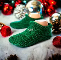 Ultra Thick Slip-On Bootie Slippers by Janis Frank - Free