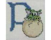 Cross Stitching - Little Dragons ABC - Free