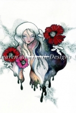 HAED HAECCK 30267 Dear Poppies by Ching-Chou Kuik Finished