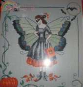 Halloween Border - Companion to Nora Corbett NC-005 The Halloween Fairy