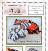 babydoll handknit tiger cat trouser suit 16-22