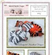 babydoll handknit tiger cat trouser suit 16-22