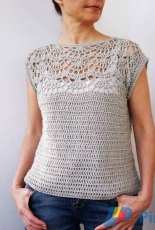 Accessorise - Ana D - Pearl Shell Top