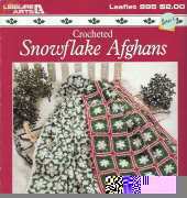 Leisure Arts -  Snowflake Afghans  #895 by Anne Halliday