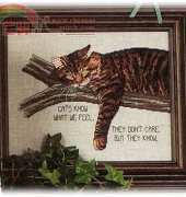 Jeanette Crews Designs - Cats Know from Cattitudes 183