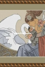 With a Swan by Lena Averina / Pavlova