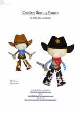 Dolls and Daydreams-Cowboy Sewing Pattern