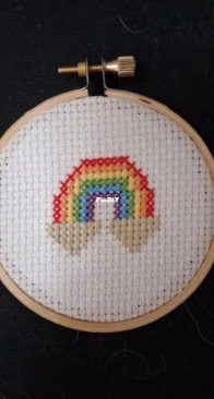 Rainbow stitch