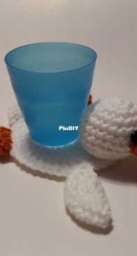 Crochet Crafters 1 - Dani West - Goose Coaster - Free