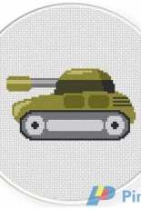 Daily Cross Stitch - Cute Tank