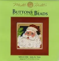 Mill Hill - Buttons & Beads Winter Series MH14-5306 Jolly St. Nick XSD