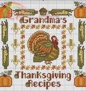 DMC Grandmas Thanksgiving Recipes - Freebie