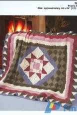Mary Maxim 4002N - Prairie Star Afghan