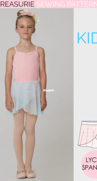 My Childhood Treasures - Ballet Skirt No 1 - Sizes 2-14