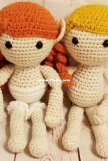 Kellis Kreations - Kelli Jos Newcome-Faylinn Doll Elf or Human- Free