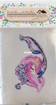 Little Room In The Attic The Mermaid And The Seahorse by Maria Demina