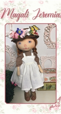 Magali Jeremias - Anne doll with E - Boneca Anne com E - Portuguese