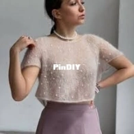 Shiny Blouse by Maria Pugacheva - Russian