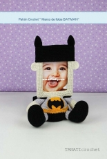 Tanaticrochet - Tatyana/Tatiana Kucherovska - Photo frame Batman - Spanish