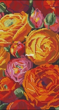 Janlynn 023-0555 Ranunculus PCS