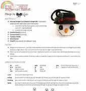 Bowtykes - Briana Olsen - Snowman basket