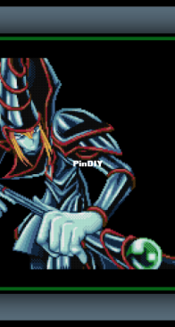 Cross Stitch Quest - Dark Magician - Yugioh - Free
