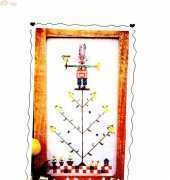 Fanci That 152 Folk Art Bunny n Tree