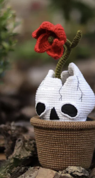 Juliia Pyha / Julia Piga - Flower in Skull