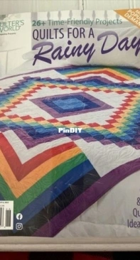 Quilters World - Quilts for a Rainy Day - Late Summer 2022
