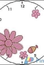 Spring 12043 Pink lover Clock XSD
