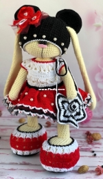 Crochet Bunny Art - Irina Tarasova - Millie outfit - Dutch