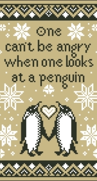 Modern Folk Embroidery - Ruskin’s Penguins  XSD+PCS