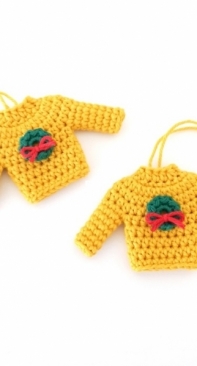 Stitch by Fay - Fay Lyth - Ugly Sweater Ornament - Free