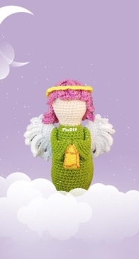 Atelier Mignon Crochet - Magali Claire Poumeyrol - Angel for Hope - Free