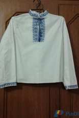 This embroidered shirt my mother