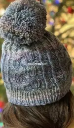 Cable Hat by Stephanie Amalaswintha-English,German-Free