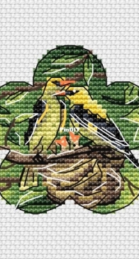 Crumbs On The Palm Of Your Hand - Waltz of Spring - Cozy nest by Irina Savitskaya
