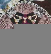 American Thread Company - Cameo Girl Doily updated by Dee Stewart - Free