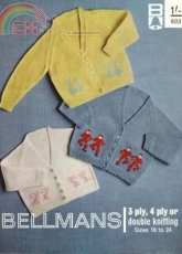 Bellmans 603 - Motif Cardigan - Motif Cardigan - English