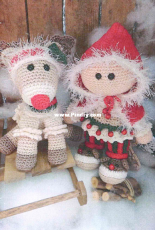 Funnys Haken - Ilse Scheffer - Funny Holly Set - Dutch