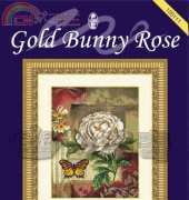 Dome 100111 - Gold Bunny Rose