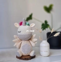 Virkat by By - Lizette - Lumi Unicorn - Enhörningen Lumi - English - Swedish - Free