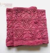 Ceramic Flowers Cowl by Mademoiselle C/ Atelier Mademoiselle C-English