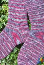 The Twirl Socks by Barbara Dahnke-English,German-Free