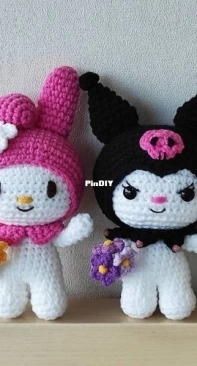Grace Loves Corchet - Kuromi and My Melody