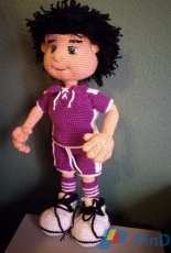 Ana Yaxmira - Soccer player doll - Spanish